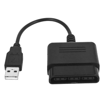 PC USB-PS2 PS3 Mängu Mängimine Controller Adapter Gamepad Converter Kaabel PlayStation 2 3 PS2, PS3 PC videomäng Tarvikud