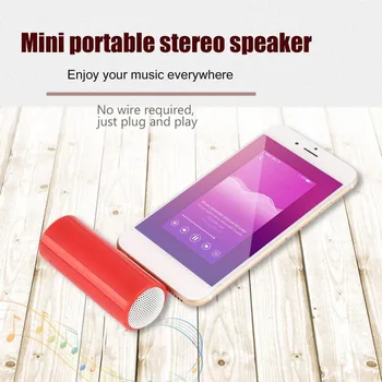 Uusim Stereo Kõlar MP3 Mängija, Võimendi, Kõlar, Tark Mobiilne Telefon iPhone ja iPod MP3-3,5 mm Pistik