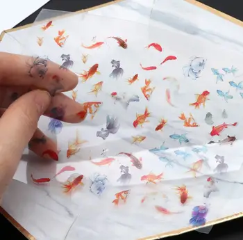 3D Kuldkala ja Selge Kile Vaik DIY Täiteaineid Vee-Nagu Maal Ehted Tegemise Vahend