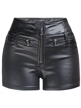 Euroopa ja Ameerika eBay, Amazon nahast püksid Kõrge Vöökoht Venitada slim puusa tõste mootorratta Pu püksid naiste püksid