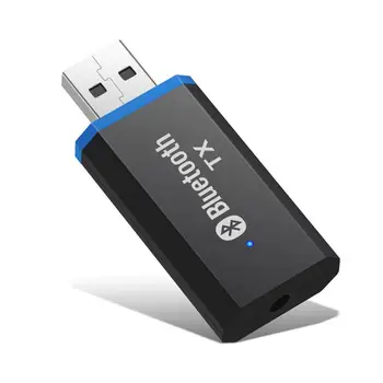 USB-Bluetooth-5.0 Audio-Saatja, Adapter ja 3,5 mm AUX Stereo Jack, Bluetooth Vastuvõtja TV PC AUX Kõlari, Kõrvaklappide Arvuti