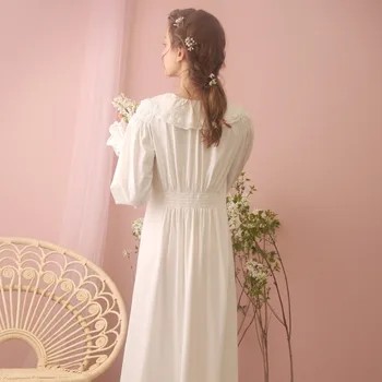 Naiste Sleepwear Kleit Pits Nightgowns Uhke Elegantne Sleepwear Printsess Kleit Naistele Pruutneitsi Pits Hommikumantlid Kõrge Kvaliteediga