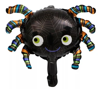 10tk mini Halloween Pumpkin Vaimu Õhupallid Kaunistused Spider Foolium Õhupallid Täispuhutavad Mänguasjad Pvt Globos Halloween Pool Tarvikud