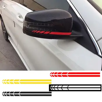 2020 Uusim 4tk Auto Kleebis Rearview Mirror Pool Decal Triip Veoauto Sõiduki Keha Kaunistamine DIY Auto stiil Tarvikud