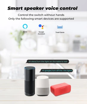 Tuya Smart Home MINI WiFi Smart Switch Taimer Raadiovõrgu Lüliti Moodul puldiga hääljuhtimine Töötab Alexa Google Kodu