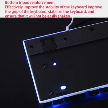 Combo PC Gamer LED Gaming Klaviatuuri Ja Hiire Komplekt Traadiga 2.4 G Klaviatuuri Mängija Klaviatuuri Illuminated Gaming Klaviatuuri Komplekt