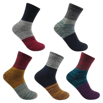 5 Paari Kõrge Kvaliteediga Jaapani Harajuku Meeste Sokid Õmblemine Kontrasti, Värvi Õnnelik Värvikas Sokid Puuvillased Sokid meestele Kingitus