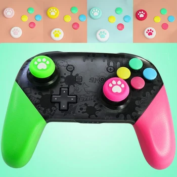 ABXY Võti Kleebis Joystick Nupp Kassi Käpa Thumb Stick Käepide Kork Kate Nintendo Switch Pro Controller NS Naha Puhul