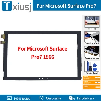 Microsoft Surface Pro4 1724 Pro 4 Puuteekraani Klaas, Digitizer Asendamine