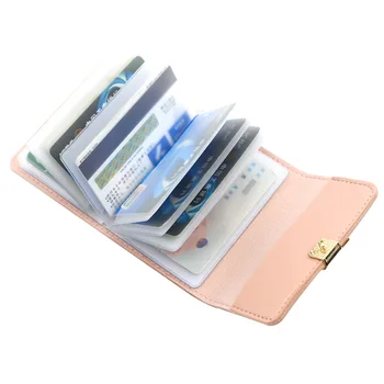 Kaardi Omanik Naised Luksus Rahakott Multi-Function Mündi Rahakott Business Krediitkaardi Juhul Metallist Kirja Nahast Rahakott Kaardi Hulgimüük