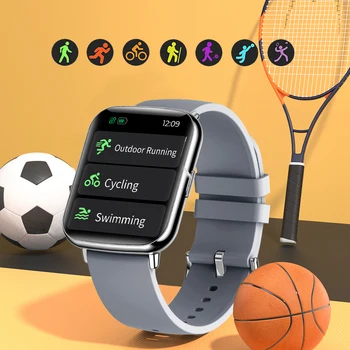 2021 uus IP68 Veekindel Meeste Smart Watch Naiste Fitness Tracker Spordi käekell Südame Hindaja Smartwatch Kell IOS Android