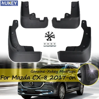 OE Stiilis Valatud Auto Muda Klapid Eest Mazda CX-8 CX 8 CX8 2017-KG kohta Mudflaps Splash Valvurid Klapp Porilauad Car Styling 2018 2019