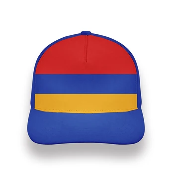 ARMEENIA mees vaba custom made printida foto Valge sinine must punane tees käe riik unisex müts armeenia rahvas lipu poiss baseball cap