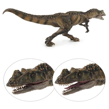 Simulational 1tk Ceratosaurus Dinosaurus Mudelid Loomade Kaunistused Realistliku Stseeni Teenetemärgi Rekvisiidid, Laste Mänguasjad, Kingitused
