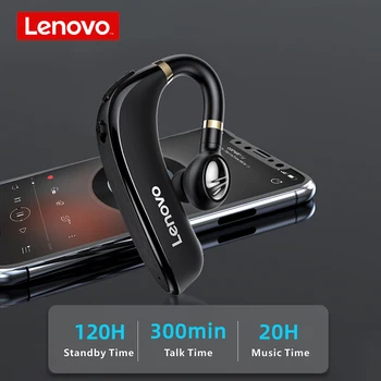 Lenovo HX106 Juhtmeta Kõrvaklapid Kõrva Konks Äri Ühe Kõrva Bluetooth Kõrvaklapid Võimsus Headset koos Mic Sõidu Koosolek