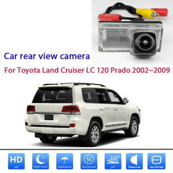 Tagurpidi Parkimine Kaamera Toyota Land Cruiser LC 120 Prado 2002~2009. aasta CCD Full HD Öise Nägemise tahavaate Kaamera Veekindel