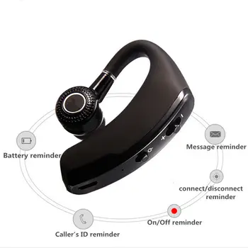 V9 kõrvaklapid Handsfree Business Bluetooth Kõrvaklappide Koos Mic Traadita Bluetooth-Peakomplekti Sõita Müra Vähendamise PK V8 K15