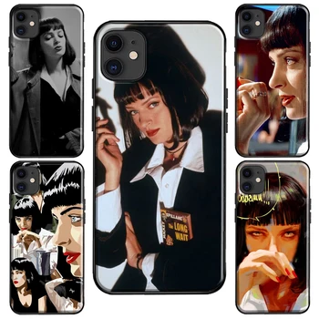 Mia wallace Pulp Fiction iPhone 12 Pro Max mini Case For iPhone 11 Pro Max XS-XR-X 6S 7 8 Plus SE 2020 Katta