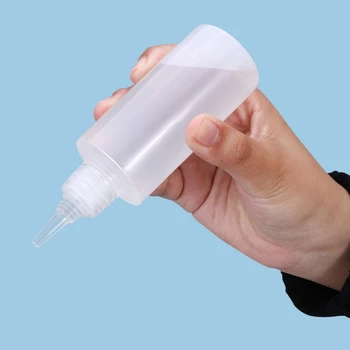 10tk Plastikust Pigista Pudelit Väike Prits Jet Kaste Vürts Ketšup Mayo Õli X7JE