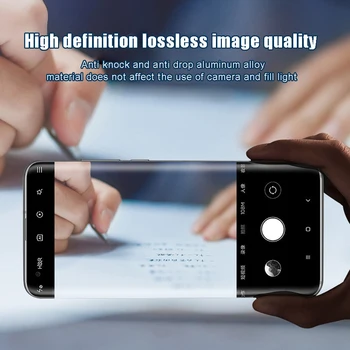 Kaamera Objektiivi Kaitsev Kile Alumiinium Objektiivi Kaitsva Metallist Samsung Lisa 20 S20 Plus Anti-scratch Kaamera Kaitsev