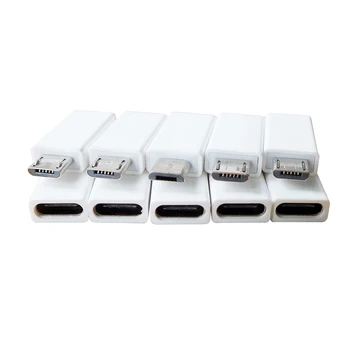 4 Tk/palju USB Type-c Adapter USB Type-c-Emane Mikro-USB Male Adapter laadimiskaabel adapter for mobile phones Powerbank