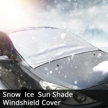 180x70cm Auto Päikesevarju esiklaasi Anti-Lumi Blokeerida kaks Eesmärki Auto Lumi Jää Protector MAASTUR Magnet PE Varju, Auto Tarvikud