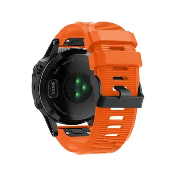 Värvilisi Silikoon 26mm Quick Release Watchband Wriststrap eest Garmin Fenix 5X pluss 6X 6X Pro 3 HR Vaadata Easyfit Vaadata Randme Bänd