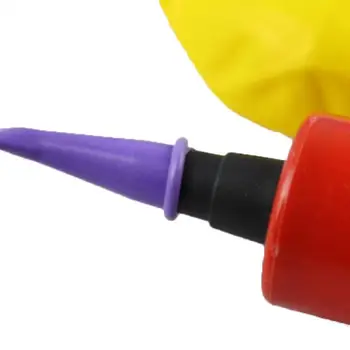 1 TK Balloon Pump, Balloon Tarvikud Kätt Suruda Mini Plastikust Inflator õhupump Kantav Kasulik Foolium Õhupalli Pulm Teenetemärgi