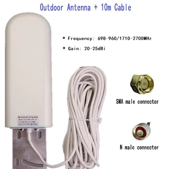 Teatis Väljas antenni wifi ruuter 2g 3g 4g mobiil-signaali võimendi LTE UMTS Repeater 900 1800 2100 signaali korduva