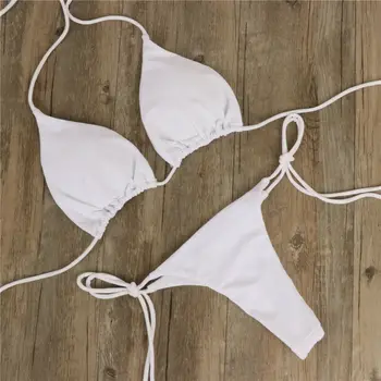 Seksikas Naiste Ujumisriided, Bikiinid Komplekti Mikro-Rinnahoidja Top G-string Thong Ujumistrikoo Nightwear