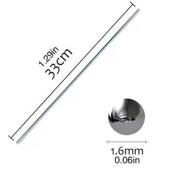 2mm 1,6 mm Metall-Alumiinium-Magneesium Hõbe Elektrood Keevitus Rod Flux Südamikuga Traat, Kõva Kepp Jootmise Vahend Tilk Laevandus Müük