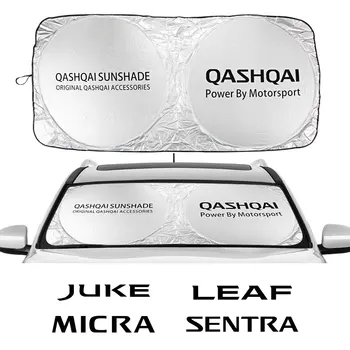 Auto Esiklaas Päikesevarjud Peegeldav Hõlmab Visiirid jaoks Nissan Altima Juke Lehed Maxima Micra Murano Märkus Patrull Auto Tarvikud