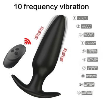 Ohutu Silikoon Anal Plug Dildo Vibraator Sex mänguasjad Mehed Naised Eesnäärme Massager Tagumik Pistikud Intiimne Kaupade Täiskasvanute Gay Toode