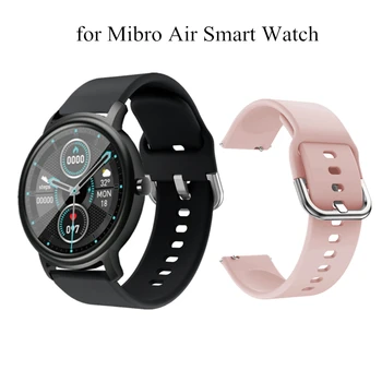 Pehme Vaadata Rihma Mibro Õhu Mood Silikoon Watch Band Asendada Käepaela Mehed Naised Correa jaoks Xiaomi Mibro Õhu Smart Vaadata