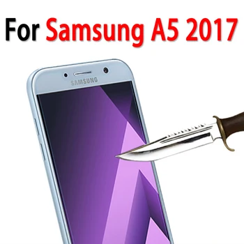 Samsung Galaxy A5 2017 Karastatud klaasist Ekraan Kaitsja Kate Samsung Galaxy 5 2017 A520 A5200 A520F Film Juhul