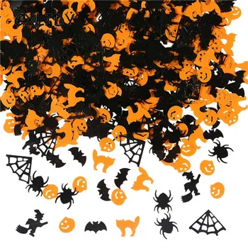 Halloween Pool Saal Paigutus Viskamine Konfetit Kõrvits Spider Spider Web Nõid Pvt Litrid Viskamine Konfetit Teenetemärgi