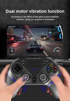 Traadita Bluetooth-Kontroller Juhtnuppu Playstation PS4 mäng draiverid Töötleja Wireless Gamepad Vibratsiooni Gamepad Jaoks Ps4 Ps3