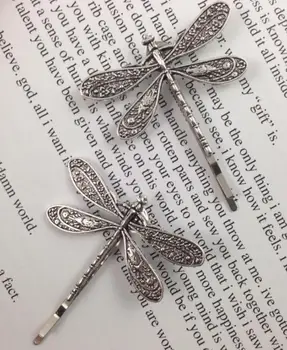 Lihtne Retro Sõna Dragonfly klambri külge Sobib Naissoost Pruut klambri külge