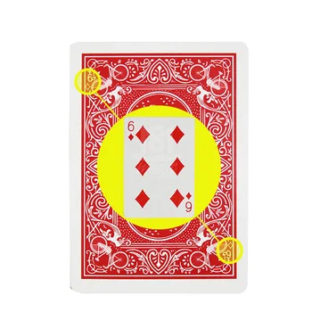 Salajane Märgitud Pokkeri Kaarte Näha Läbi mängukaardid Magic Mänguasjad lihtne, kuid ootamatu Magic Trikke Magic Poker magic rekvisiidid osta