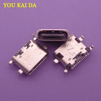 2tk USB Type C Laadimine Jack-USB-C Emane Pesa Dock Jaoks Doogee Mix2 BL9000 Y7 Plus Power port Leagoo võimsus 5
