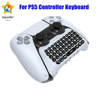2021 Traadita Klaviatuuri PS5 Kontroller Bluetooth Väline Klaviatuur Vestlus Voice Bluetooth Klaviatuuri Playstation5 Gamepad