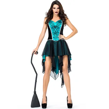 Uus Halloween Swallowtail Witch Kleit Up Pool Lepinguosalise Kleit Silma Tikandid Pilduma Nõid Mängu Kleit