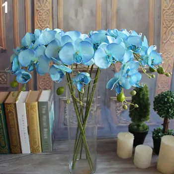 Kunstlik Liblikas Orhidee Õie 1 Tk Pulmad Kodus Isiku Park Decor Võltsitud Riie Lill Jõulukinke Kasti Pulm Lill