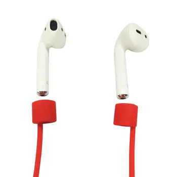Anti-Kadunud Silikoon Kõrvaklapid Trossi Hoidik-Kaabli Apple Iphone X 8 7 AirPods Traadita Kõrvaklappide Kaela Rihm, Juhe String