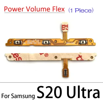 Uus Power off maht Küljel Nuppu Samsung Galaxy S20 / S20 Plus / S20 Ultra Pool Võti Flex Lint Kaabel