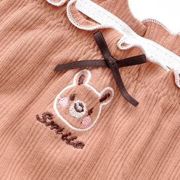 Cute Cartoon Loomade Tikand Puuvill Tüdrukute Aluspesu Seksikas Ruffled Õmblusteta Aluspüksid Hip-Tõste-Ja Hingav Naiste Püksikud Tanga