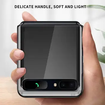 Mängu Konsool Samsung Galaxy Z Klapp 5G Must Kõvast Plastikust Telefon Coque Kokkuklapitavad Jagamine Kest Galaxy ZFlip 6.7 Capa Caso