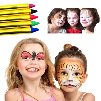 36 Värvid Lapsed Nägu Värvitud Värvipliiatsid Täiskasvanute Nägu, Keha Maali Meik Crayon Halloween Kostüüm Pool Cosplay