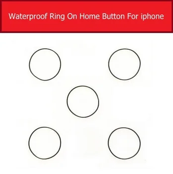 Veekindel Kummist Rõngas Nuppu Home Klahvile Varuosade iPhone 7 8 Plus, Silikoon Ringi Rõngas Tihend Omanik
