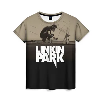 Naiste T-särk 3D Linkin Park-Meteora